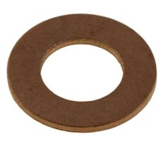 Kopparbricka 6,3x11,7x0,8 mm