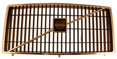 Grill 240 -85, svart/kromsarg