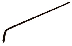 Prydnadslist 740 bakre sidoruta Hö (svart)