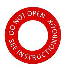 Dekal kylarlock 67- "Do not open..."