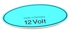 Dekal Tändspole 12V grön 69-