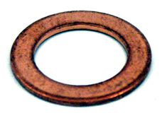 Kopparbricka 10,3x15,7x0,8 mm
