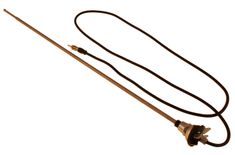 Antenn teleskop universal kromad med rund bas