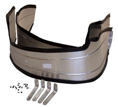 Innerskärmar 1800 aluminium fram "Lokari"