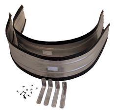 Innerskärmar PV/Duett aluminium bak "Lokari"