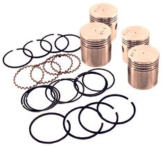 Kolvsats med ringar B16 0,020"