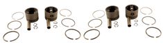 Kolvsats (4 st) med ringar B18 0,030"