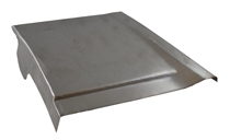 Plåt nederdel framskärm Höger