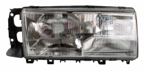 Strålkastare 700 89-/940 92- H4 Fog light Dubbel Hö