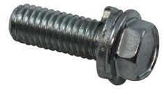 Skruv 3/8-16 x 1-1/8" Med fjäderbricka