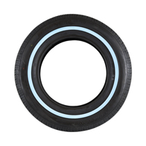 Däck 165/80/15 vit rand 65- 3/4" (20mm) RADIALDÄCK