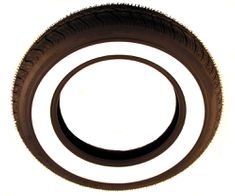 Däck 165/80/15 vit sida 2 1/4" (64mm) RADIALDÄCK