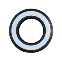 Däck 165/80/15 vit sida 2 1/4" (64mm) RADIALDÄCK