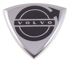 Emblem "Volvo" 1800 61-70 front,reproducerad