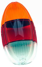 Bakljusglas Amazon 63- gult/rött/vitt