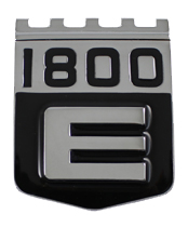 Emblem 1800E bakstycke