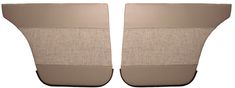 Dörrpaneler Amazon 4d 60-61 grå/gråbeige bak