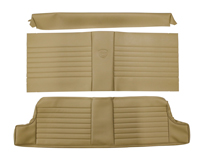 Klädsel baksäte 1800 beige/brun (sits/rygg)