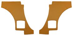 Paneler Bakre sida 1800ES 1972 guldmetallic
