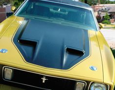 Mall lackering huv Ram Air NASA 1971-73