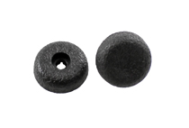 Stoppknapp bilbälte 2-delad svart