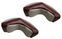 Klädsel Armstöd 444 röd/grå  (ingår i dörrpaneler)