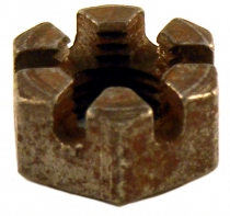Kronmutter UNF 3/8-24 h=8,5 mm