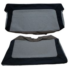 Klädsel Baksäte 444LS 1957 grå/blå