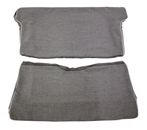 Klädsel Baksäte 444 1957 grå/svart