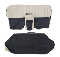 Klädsel Baksäte Amazon 4d 59-60 blå/beige