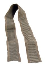 Tygband A-stolpe PV/Duett Grå (dörrgång 80 cm)