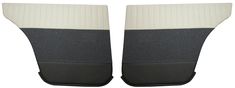 Dörrpaneler Amazon 4d 59-60 beige/blåsilver/svart bak