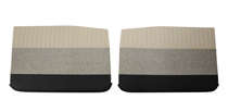 Dörrpaneler Amazon 4d 59-60 beige/grå/svart fram
