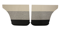 Dörrpaneler Amazon 4d 59-60 beige/grå/svart bak