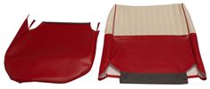 Klädsel Framsäte Amazon 4d 59-60 Export röd/beige