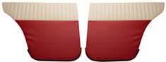 Dörrpaneler Amazon 4d 59-60 Export röd/beige bak