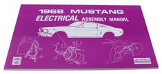 Verkstadsbok Elsystem Mustang 1968