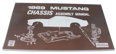 Verkstadsbok Chassi Mustang 1969/Cougar