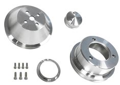 Remskivsats 1-spår Ford 65-69 SB aluminium