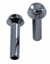 Låsknapp Dörr 67 kromad