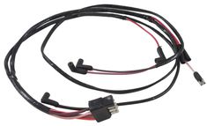 Kablage Givare/varningslampor 1965 med 2-hast. fläkt