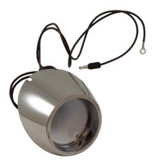 Backljus Hus Mustang 64-66 Krom Vä