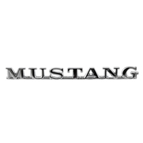 Emblem Skärm "MUSTANG"  65-66