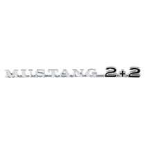 Emblem "MUSTANG 2+2" 65-66