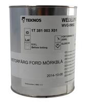 Motorfärg Ford mörkblå