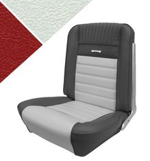 Klädsel Mustang 65 CV Pony röd/vit TMI