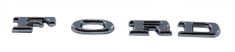 Bokstavsats FORD Huv 67