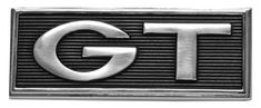 Emblem "GT" Skärm 68