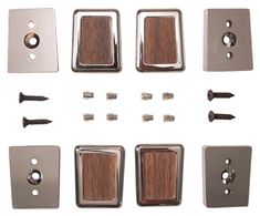 Dekorplatta Dörrhandtag De Luxe 68