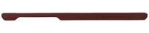 Stoppning Instrumentpanel 67-68 undre röd